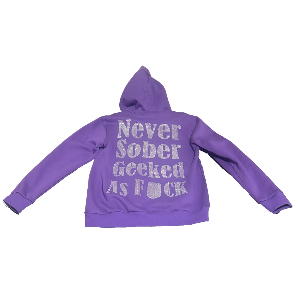 Purple Geeked Vibes Jacket