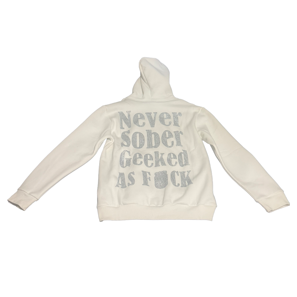 White Geeked Vibes Jacket