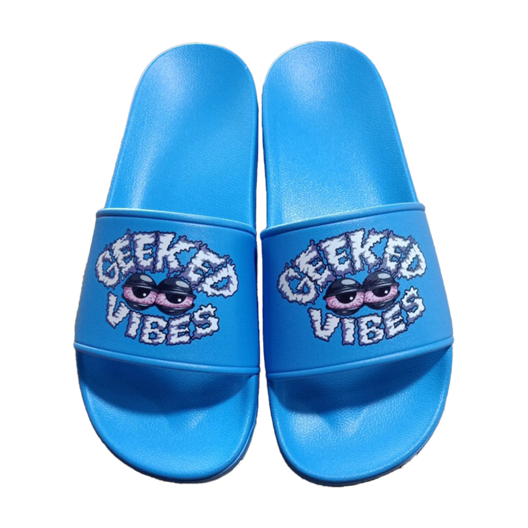 Blue Geeked Vibes Slides