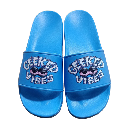 Blue Geeked Vibes Slides