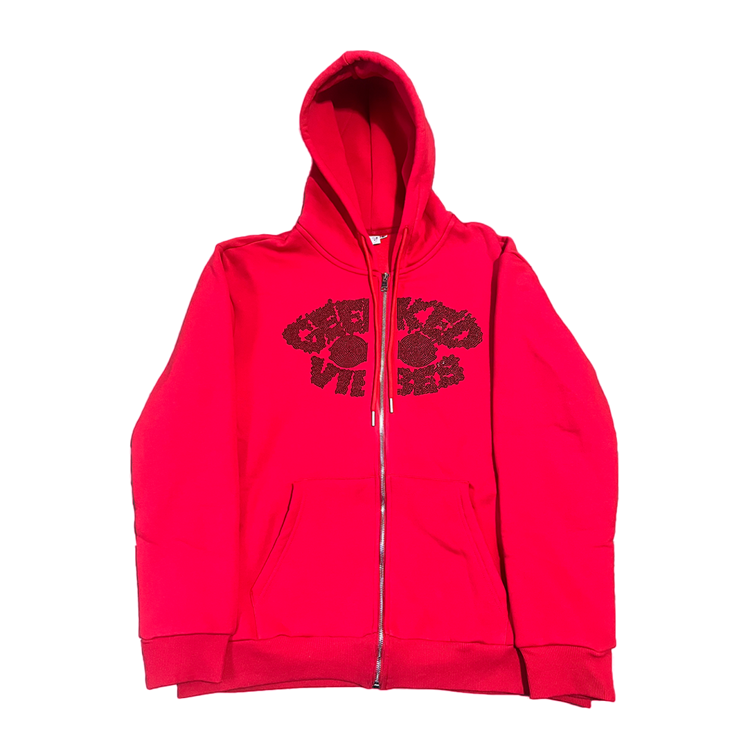 Red Geeked Vibes Jacket